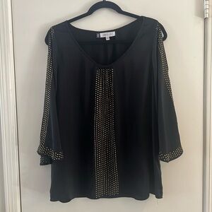 Jennifer Lopez Women’s Split Sleeve Blouse